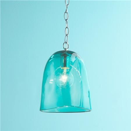 Amazing Wellknown Turquoise Blue Glass Pendant Lights Pertaining To 170 Best Turquoiseteal Aqua Images On Pinterest (View 3 of 25)