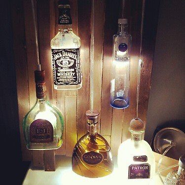 Featured Photo of Liquor Bottle Pendant Lights