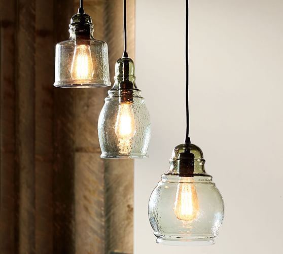 Awesome Deluxe Paxton Glass Pendants Intended For Paxton Glass Single Pendants Pottery Barn (Photo 16 of 25)