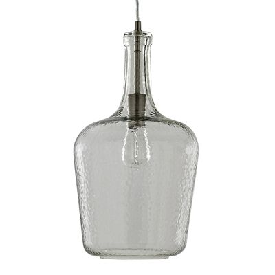 Awesome Popular Allen Roth Pendant Lights Inside Allen Roth 988 In 1 Light Vintage Bottle Glass Pendant Lowes (Photo 22 of 25)