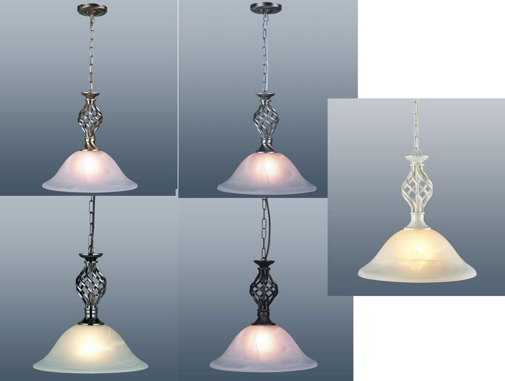 Awesome Preferred Murano Glass Pendant Lighting Regarding Details About Classic Barley Twist Ceiling Light Pendant Lamp (View 16 of 25)
