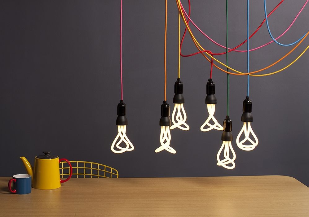Awesome Unique Coloured Pendant Cord Inside Bespoke Plumen Lighting Accessories Are Here Plumen (Photo 2 of 25)