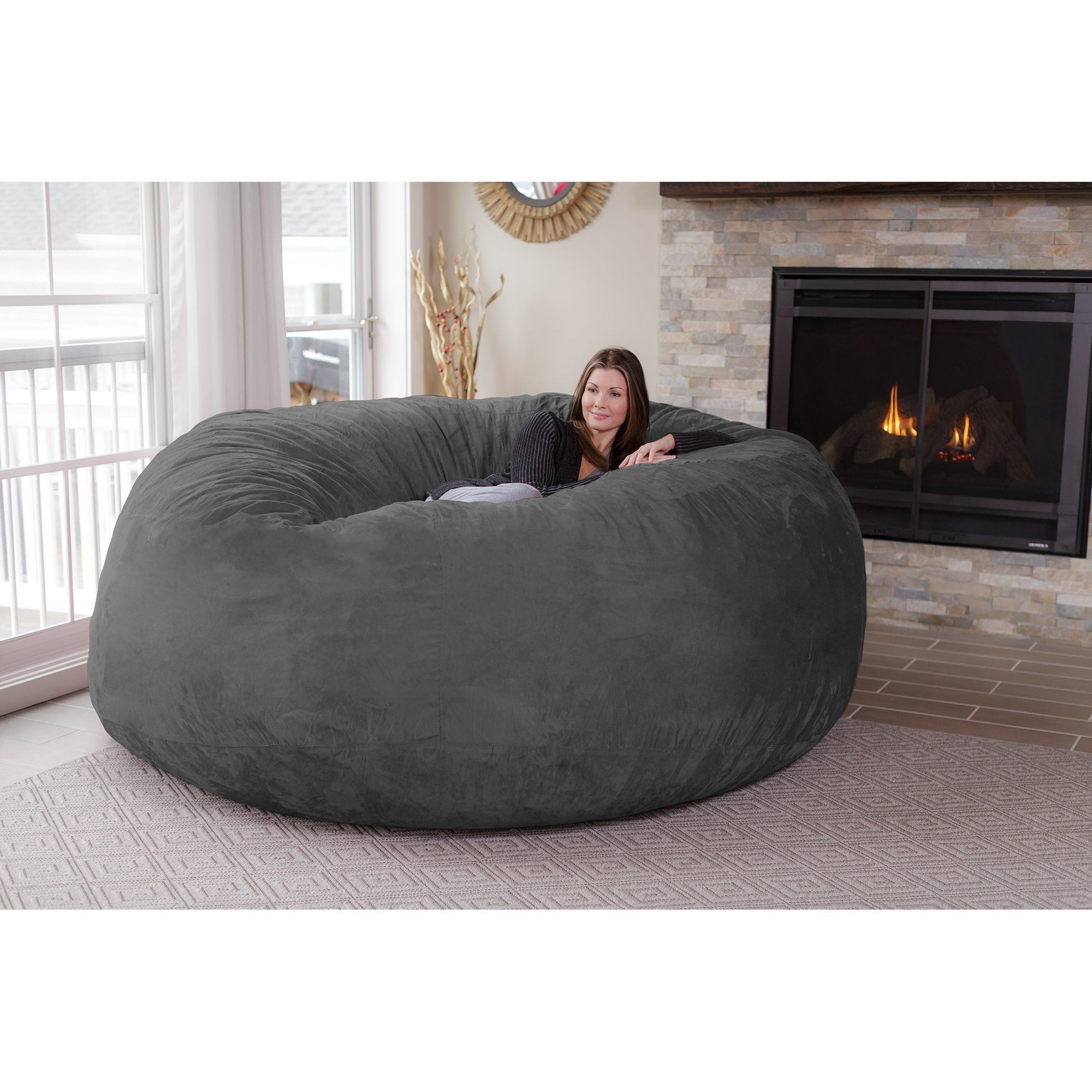 Beautiful Large Bean Bag Sofa Photos Design Ideas Collections With Regard To Bean Bag Sofas And Chairs (View 10 of 15)