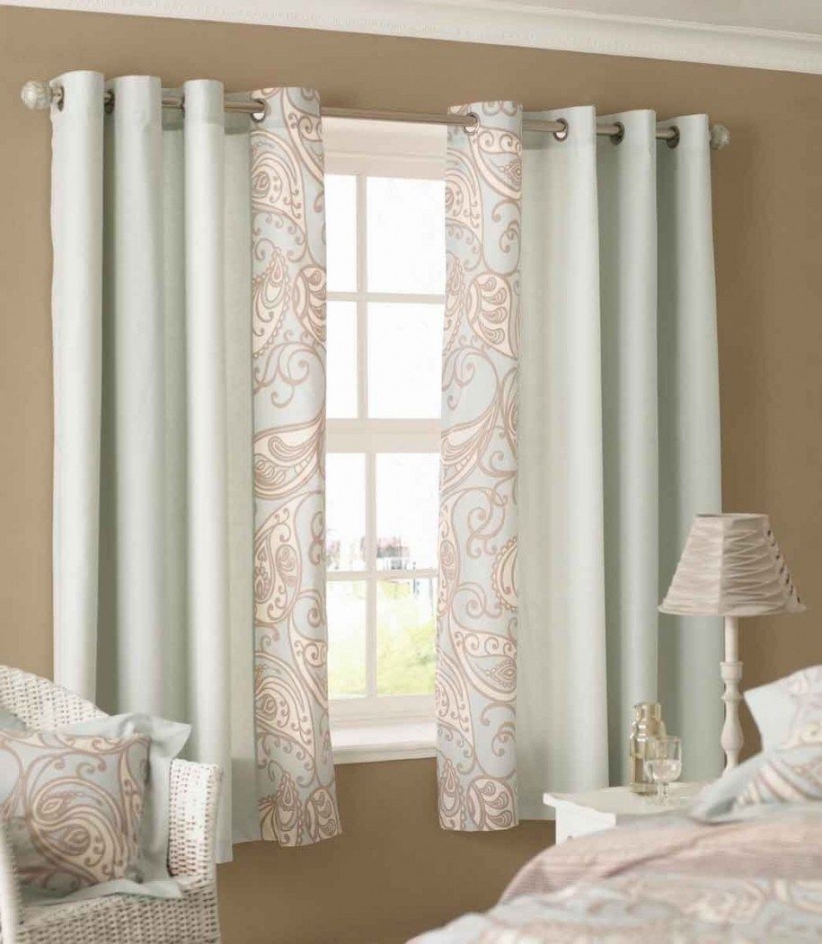 Bedroom Bay Window Curtains Versailles Home Fashions Decorative Inside Curtains For Bedrooms (Photo 13 of 25)