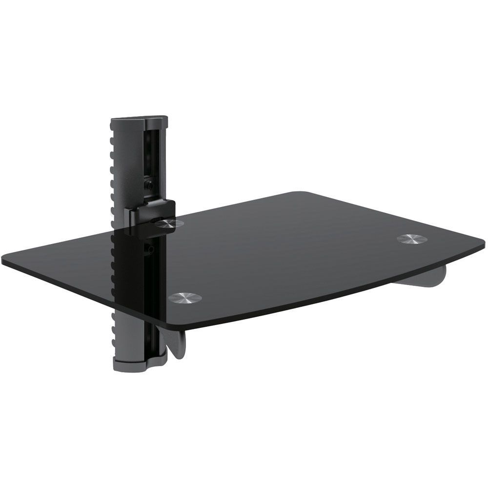 Bentley Single Adjustable Wall Mount Shelf Dvd 2be Bh Photo For Glass Shelf For Dvd Player (View 8 of 15)