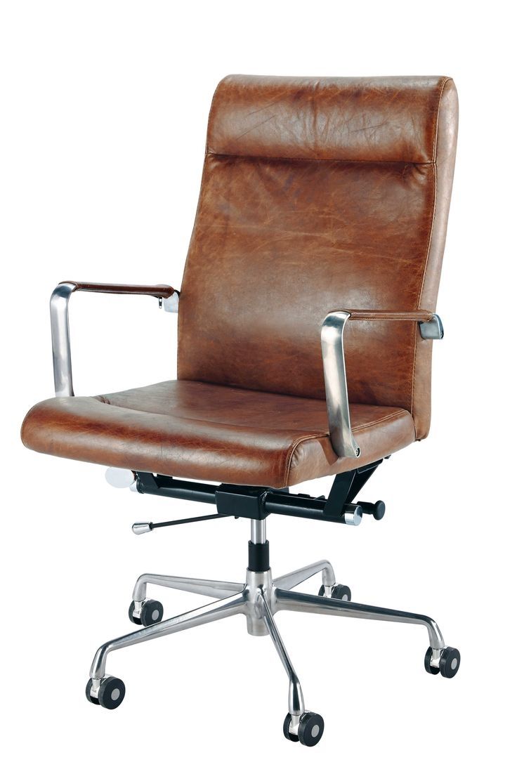 Best 10 Brown Leather Office Chair Ideas On Pinterest For Sofa Desk Chairs (View 6 of 15)