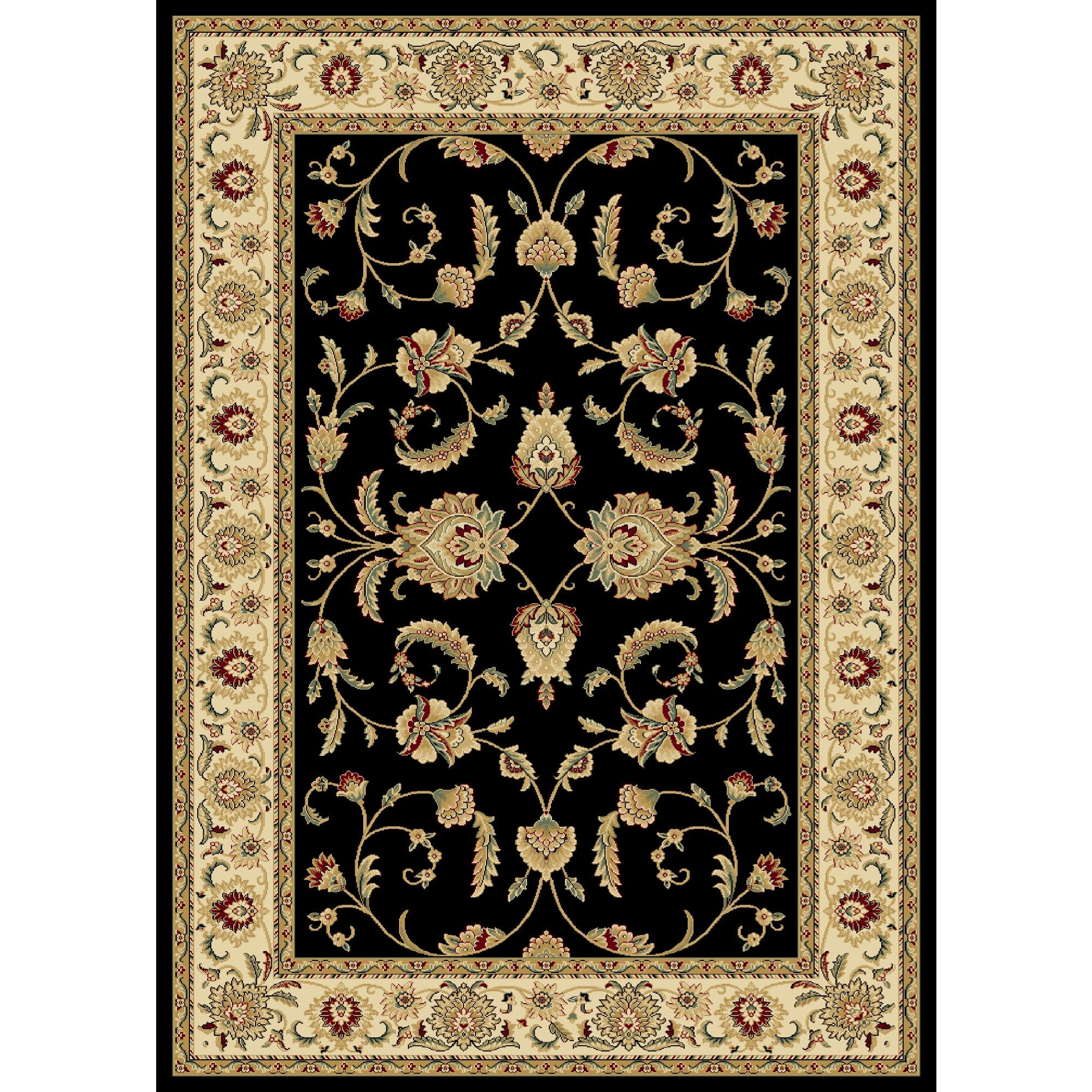 Black Oriental Rugs Home Decors Collection Intended For Black And Gold Oriental Rugs (View 3 of 15)