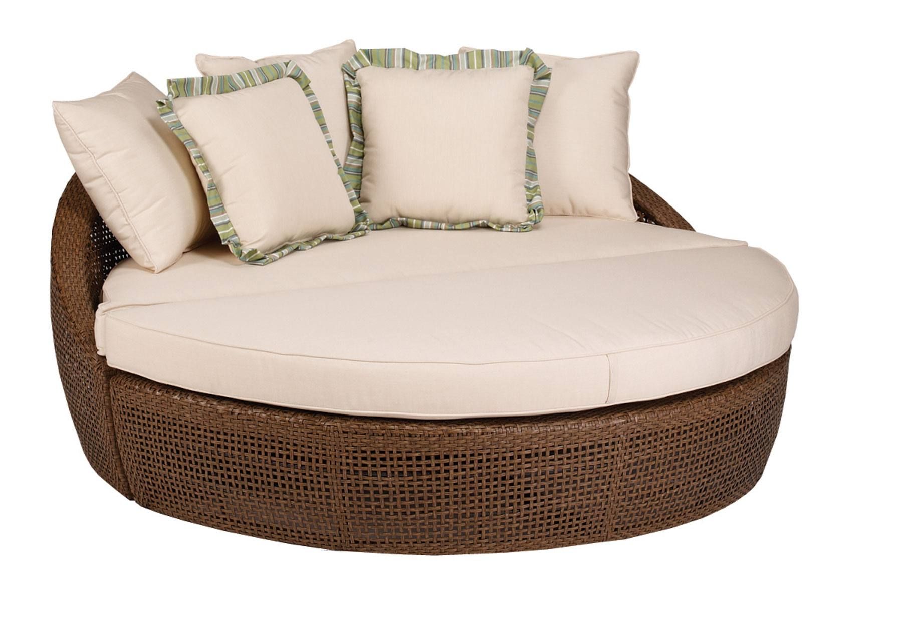 Brown Luxurious Round Outdoor Lounge Chair Plushemisphere Regarding Sofa Lounge Chairs (View 6 of 14)