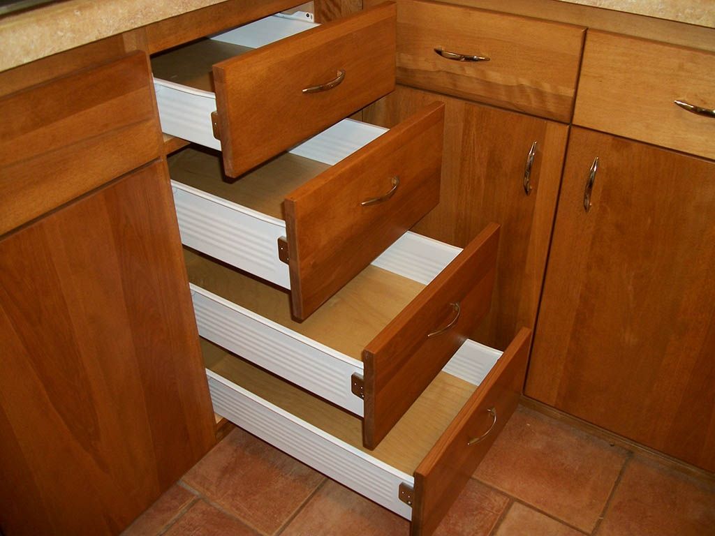 Bunting Kitchen Handcrafted Solid Wood Custom Cabinets Throughout Cupboard Drawers (View 12 of 25)