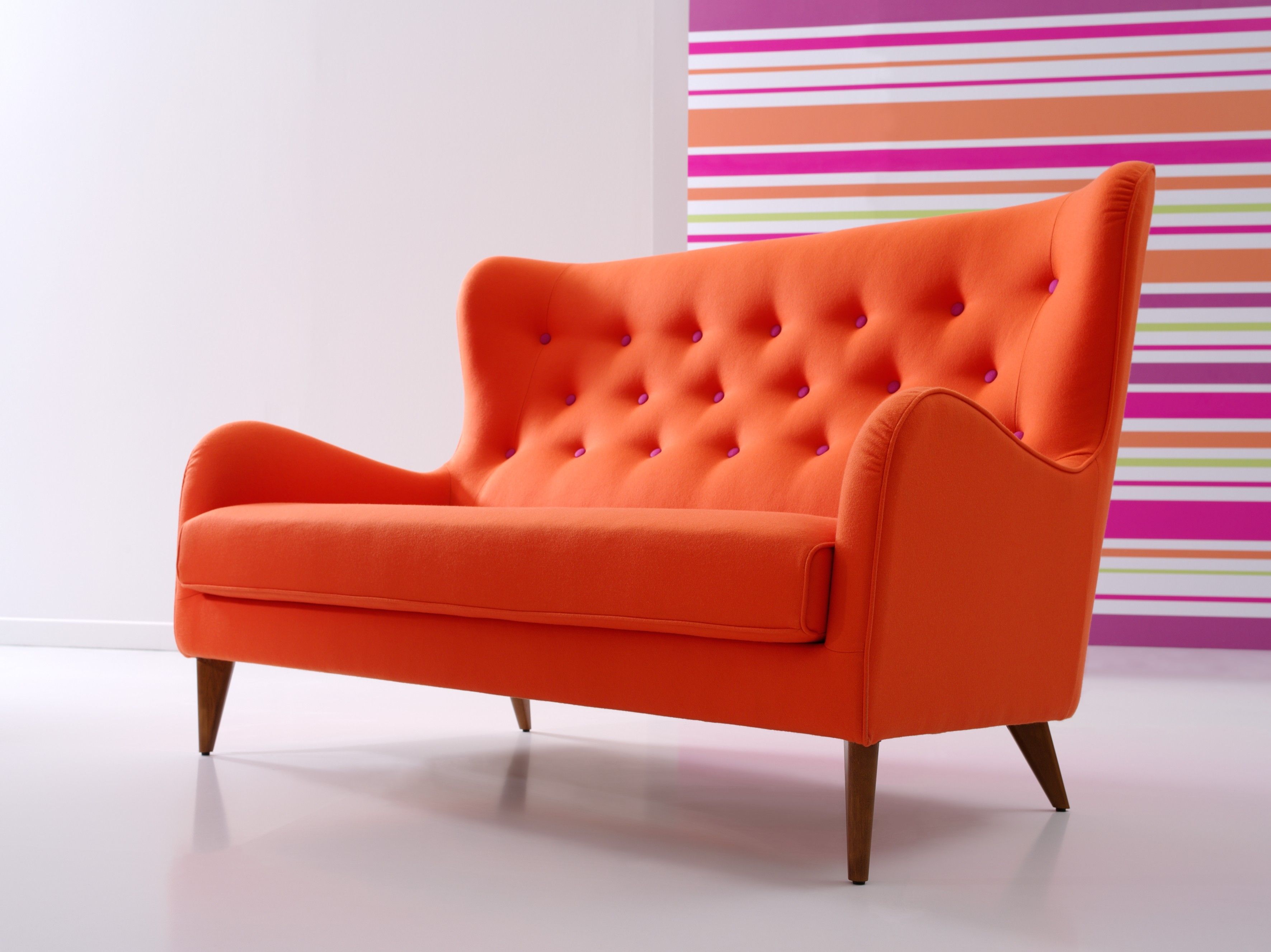 Burnt Orange Sofa And Loveseat Hereo Sofa Throughout Orange Sofa Chairs (View 3 of 15)