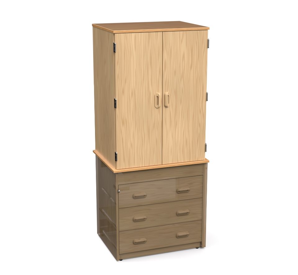 Casegoods Blockhouse Contract Furniture Intended For Wardrobe With Shelves (Photo 5 of 25)
