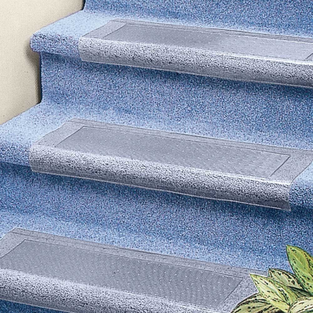 Clear Stair Treads Carpet Protector Amazonin Home Improvement With Regard To Clear Stair Tread Carpet Protectors (View 7 of 15)