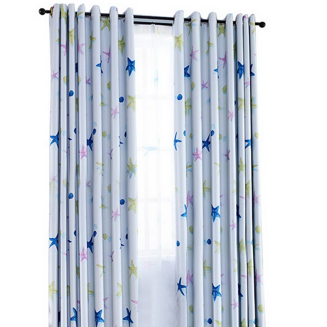 Compare Prices On Cafe Curtain Pattern Online Shoppingbuy Low With Patterned Blackout Curtains (View 24 of 25)