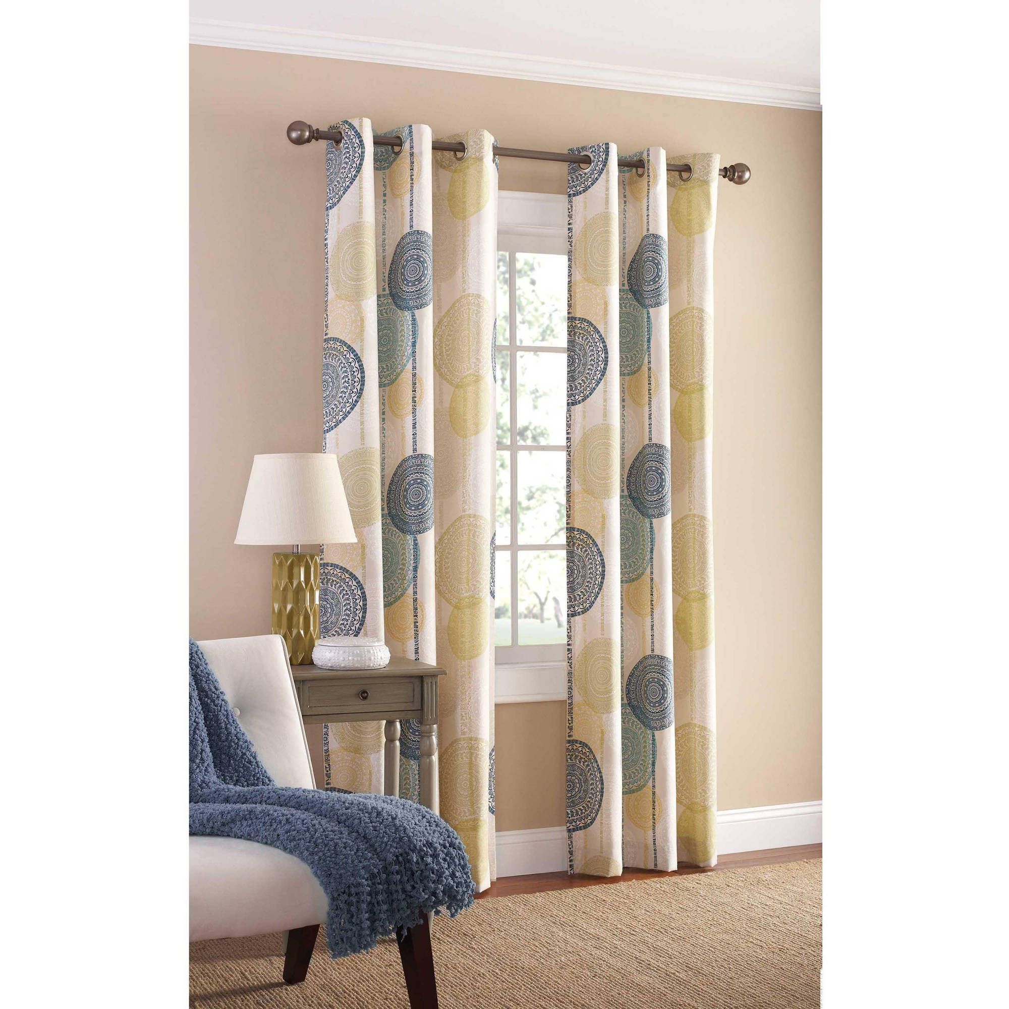 Curtain Charming Home Interior Accessories Ideas With Cute Within Sheer Grommet Curtain Panels (View 23 of 25)