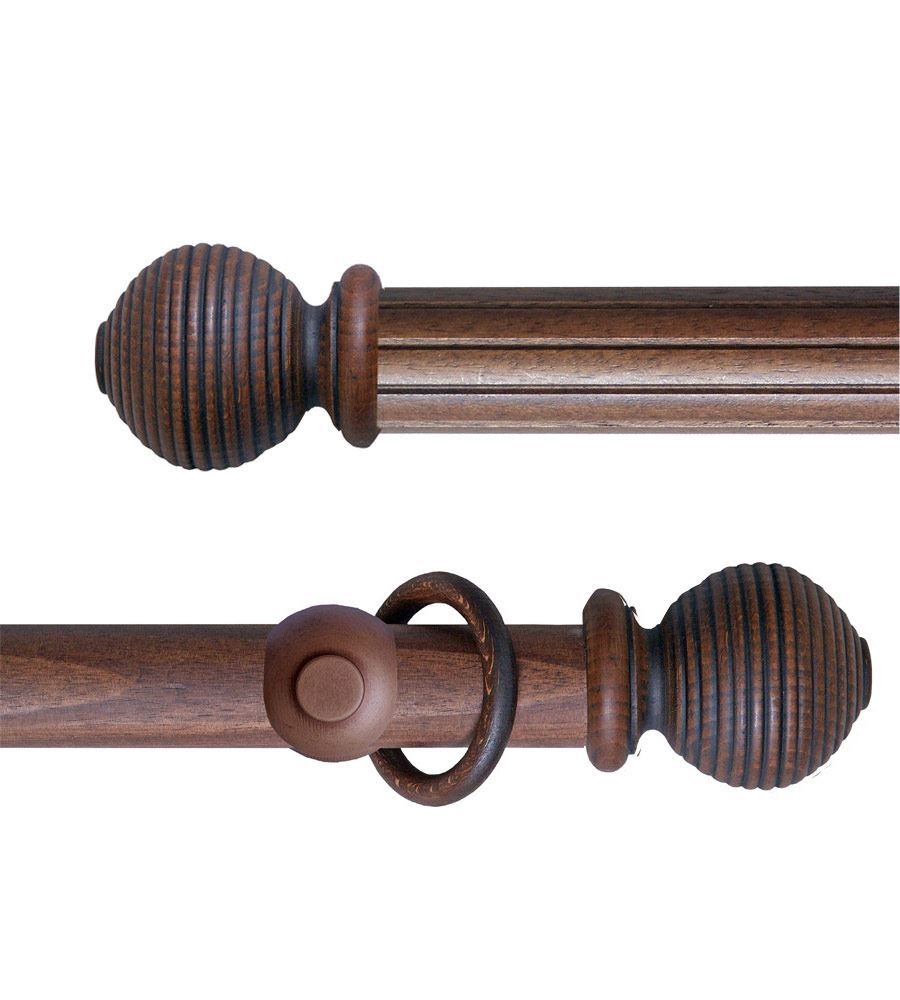 Curtain Poles Bay Window Curtain Poles 50mil Curtain Poles In Meath Regarding Wooden Curtain Poles (View 9 of 25)