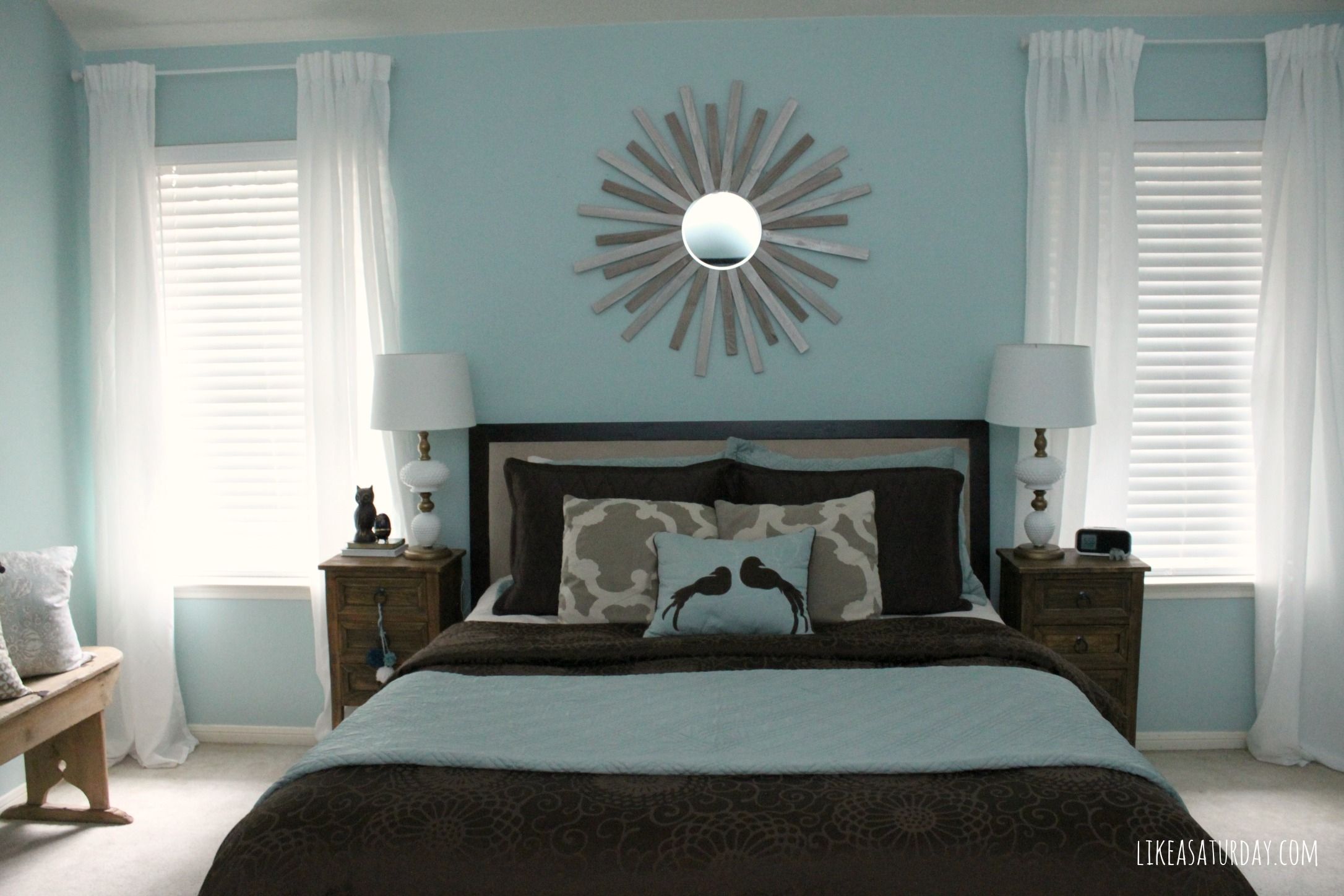 Curtains Curtains For Blue Walls Decor Master Bedroom Decorating Pertaining To Blue Curtains For Bedroom (View 24 of 25)