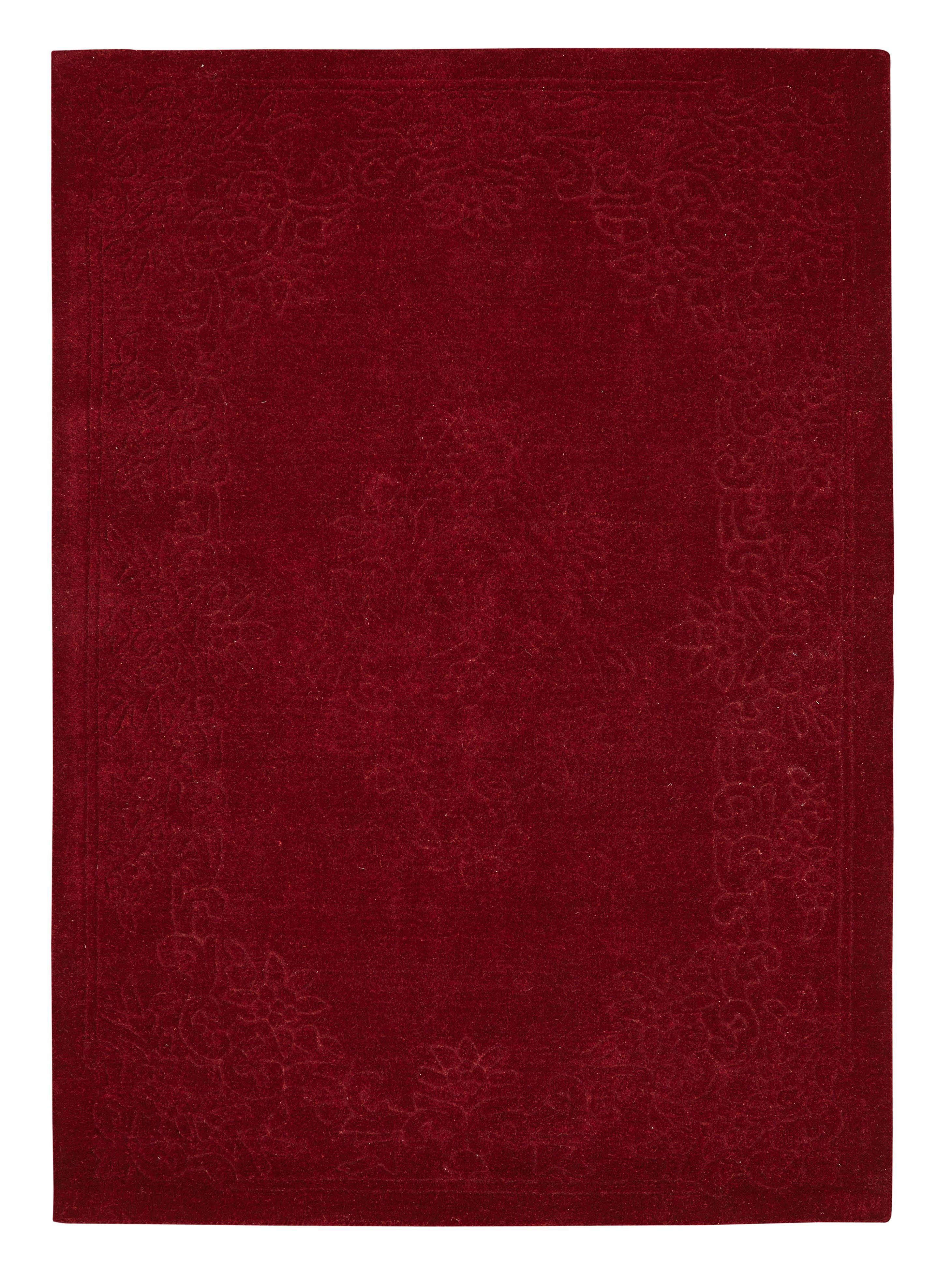 Dark Red Rugs Roselawnlutheran Intended For Red Wool Rugs (View 2 of 15)