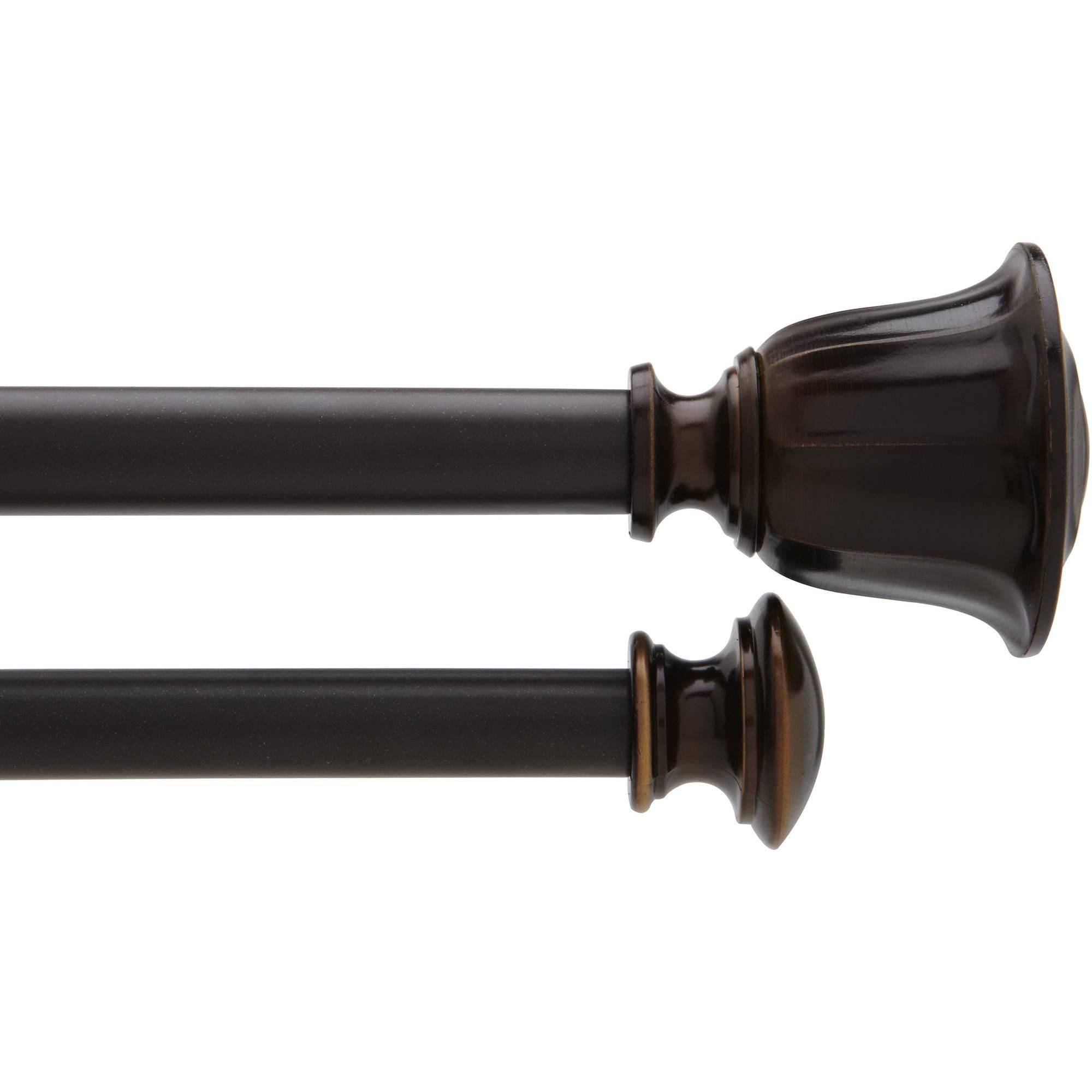 Decorating Antique Black Double Curtain Rods For Exciting Intended For Antique Curtain Rods (View 25 of 25)