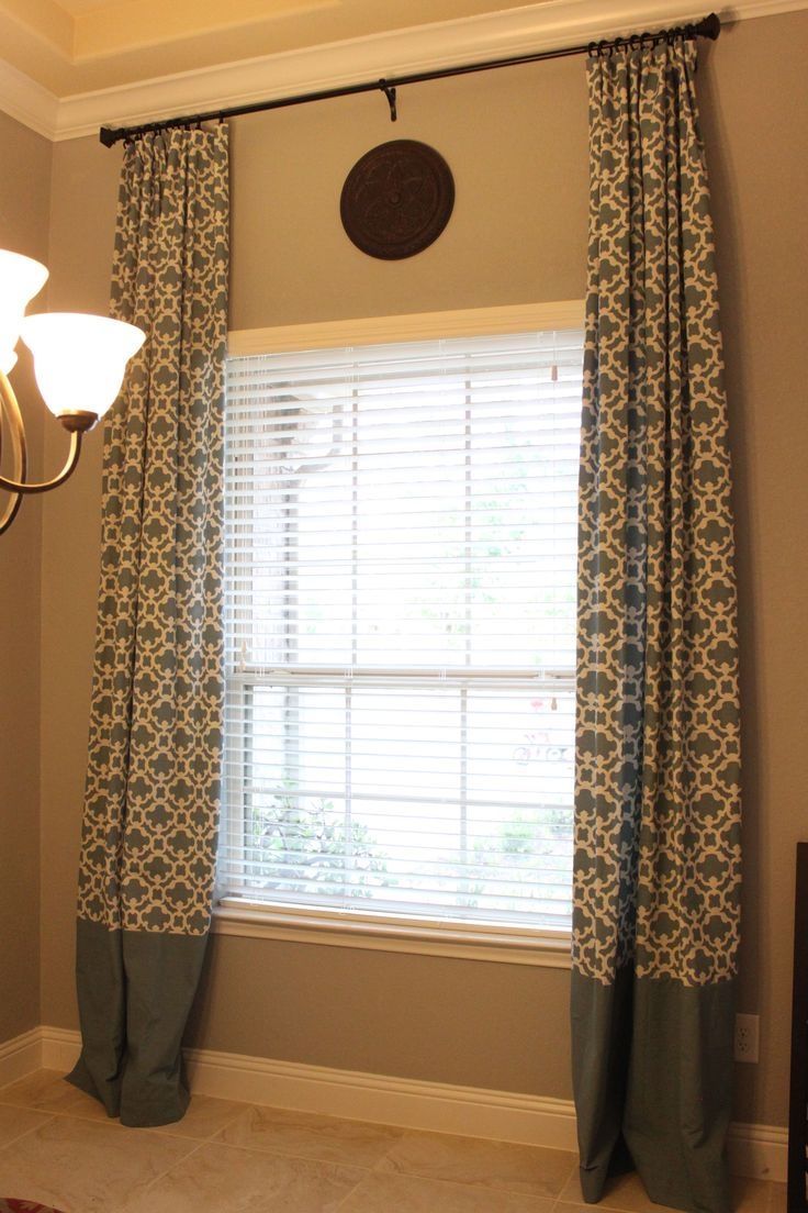 Decorating Ideas Extraordinary Window Treatment Decoration Using In Pattern Curtain Panels (View 19 of 25)