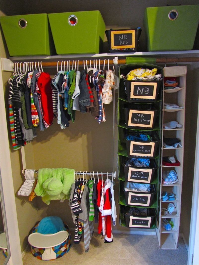 Different Features For Easy Storing Ba Clothes Throughout Wardrobe For Baby Clothes (View 13 of 25)