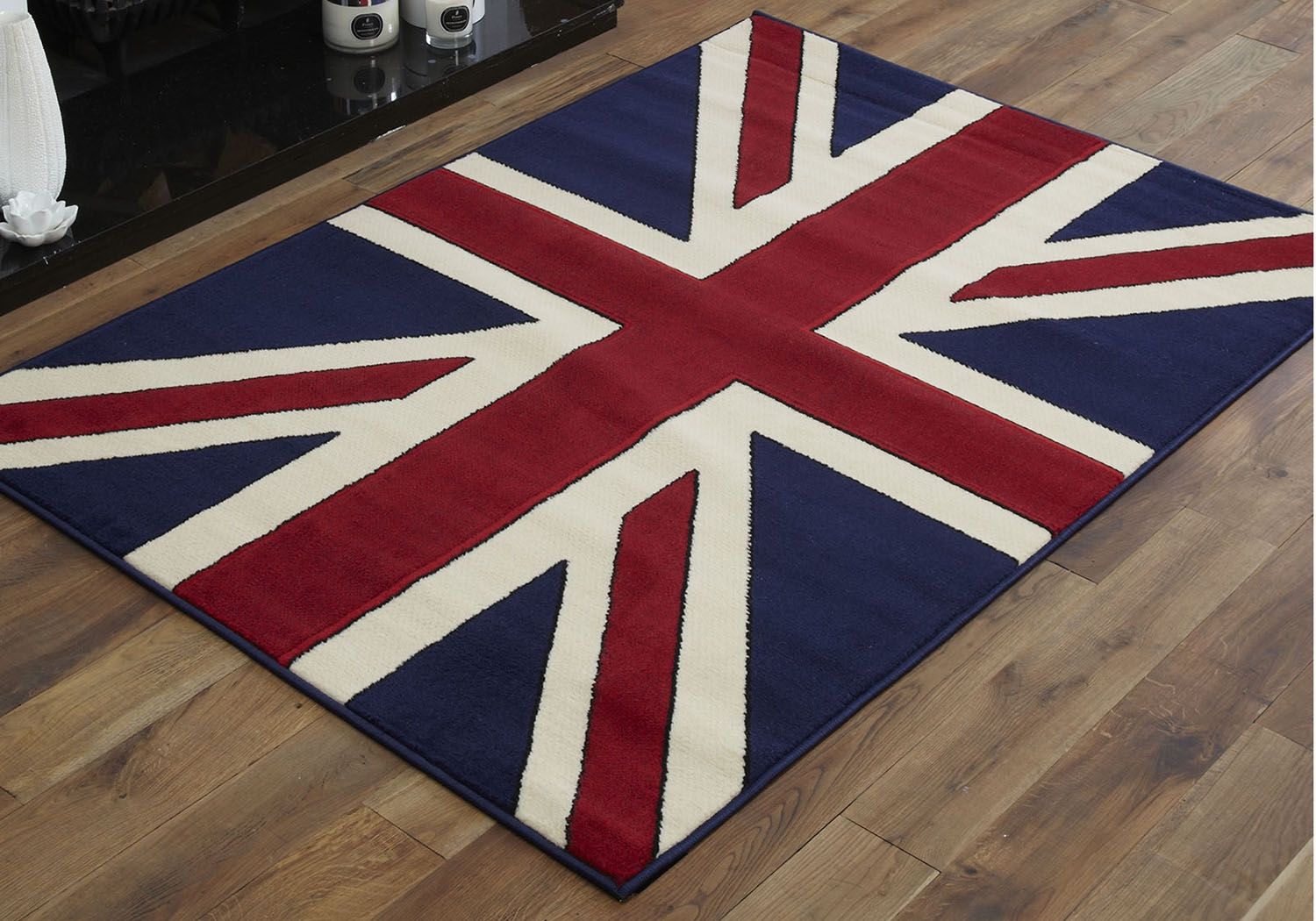 Discount Large Union Jack Flag Traditional Red Ivory Blue Or Black Intended For Union Jack Rugs (View 8 of 15)