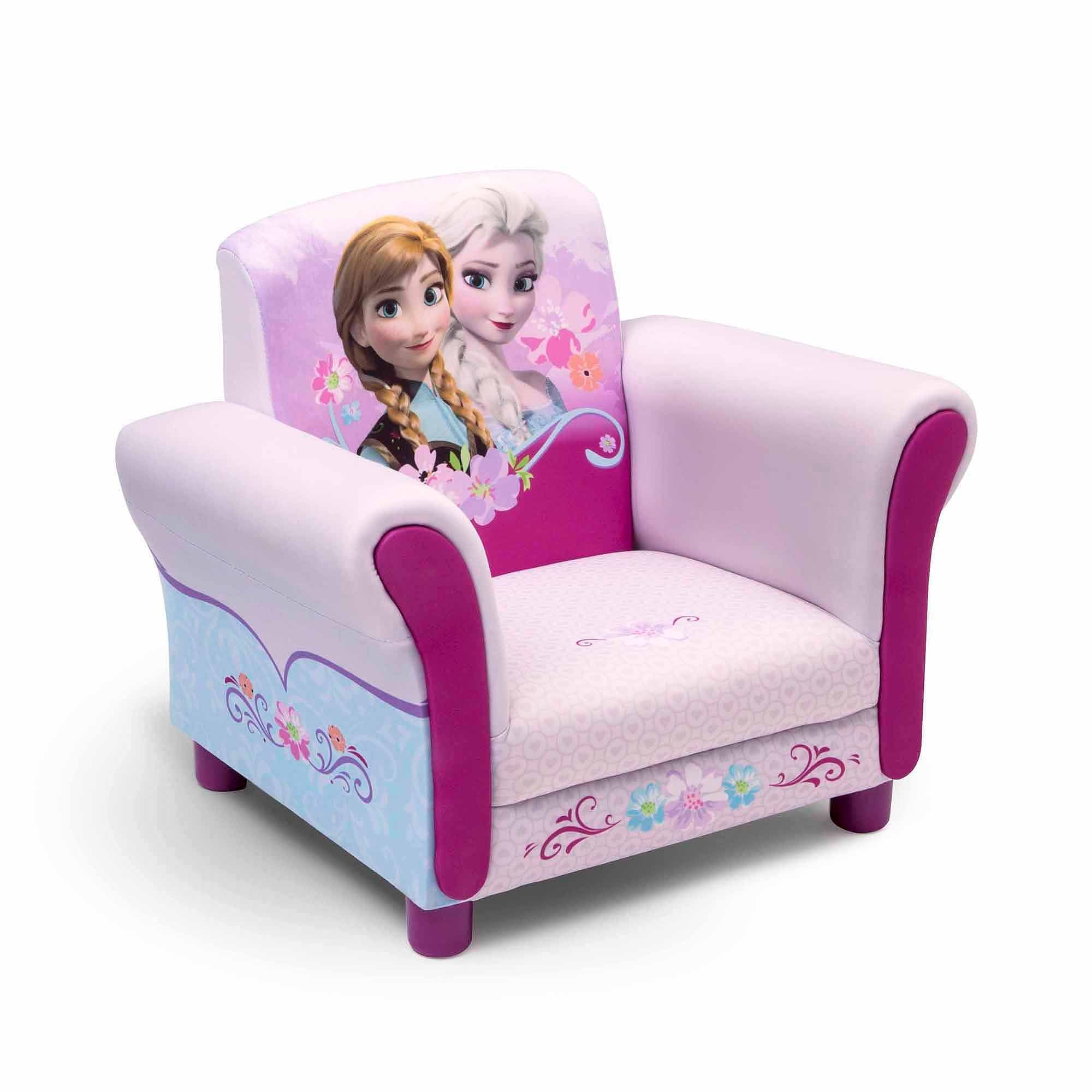 Disney Frozen Upholstered Chair Walmart With Regard To Toddler Sofa Chairs (View 11 of 15)