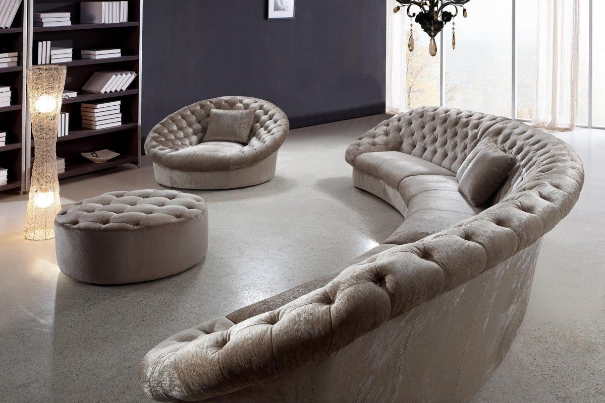 Divani Casa Cosmopolitan Sectional Sofa Chair And Ottoman Throughout Sofa Chair And Ottoman (View 13 of 15)