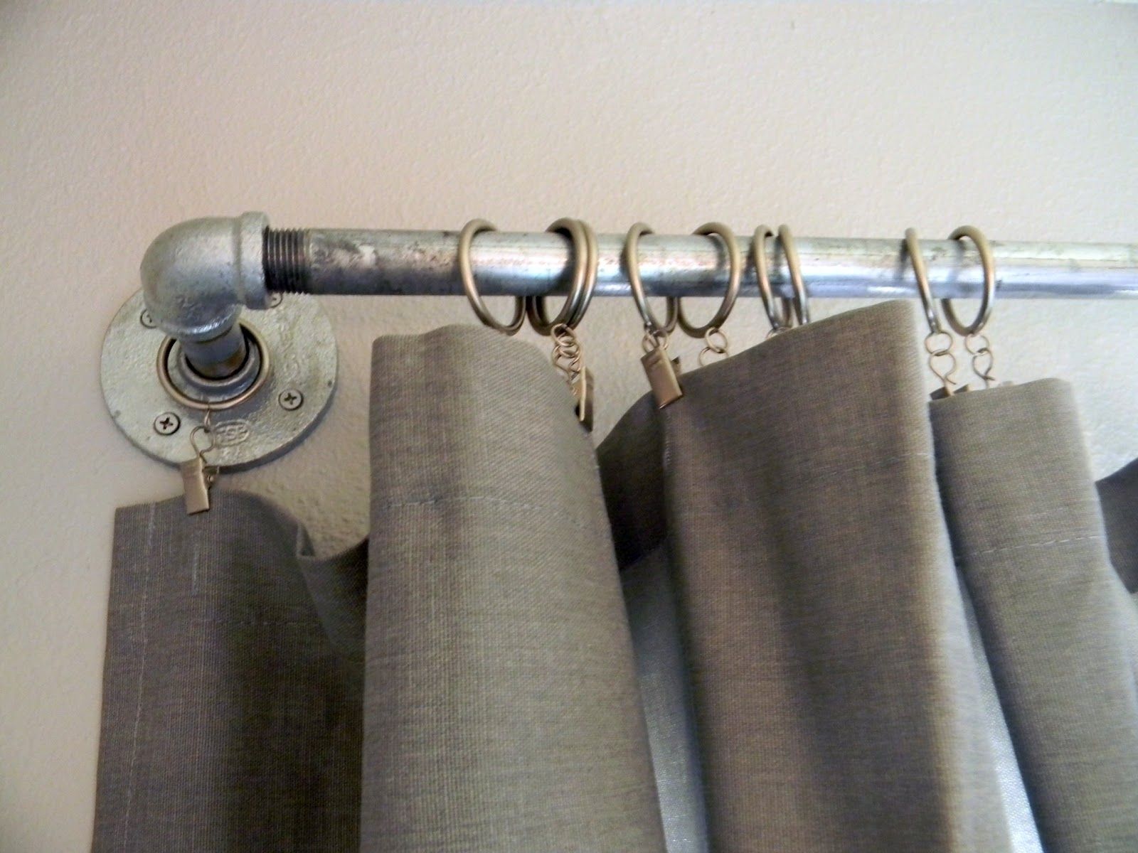 Diy Curtain Rods Rustic Crafts Chic Decor Regarding Nautical Curtain Rods (View 5 of 25)