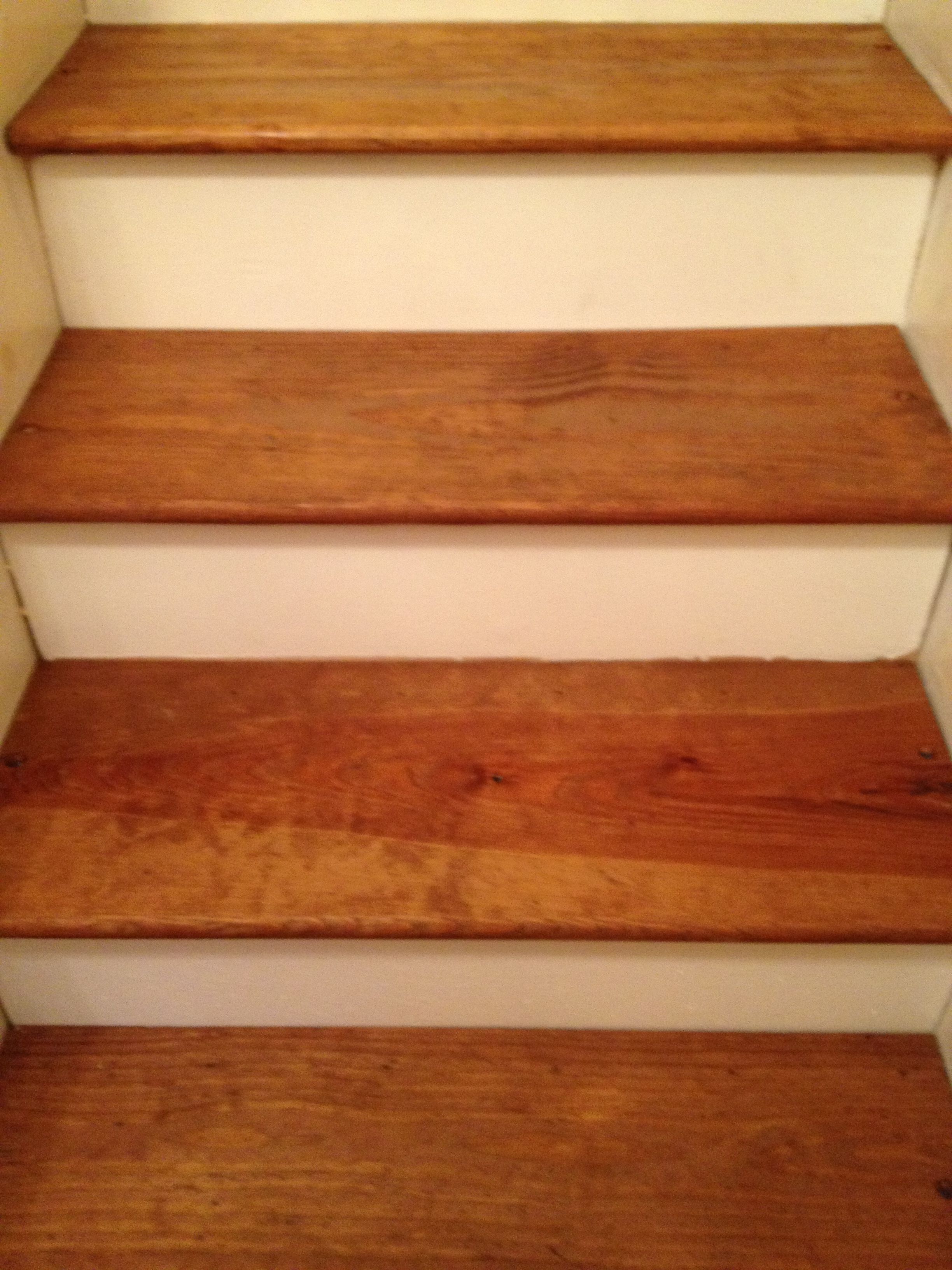 Diy Pine Stair Treads Remodel Diy Projects Pinterest Stair With Regard To Floor Treads (View 13 of 15)