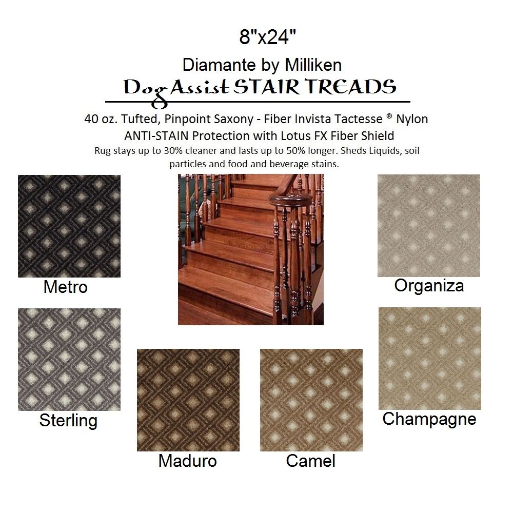 Dog Assist Carpet Stair Treads Intended For 8 Stair Treads (View 4 of 15)