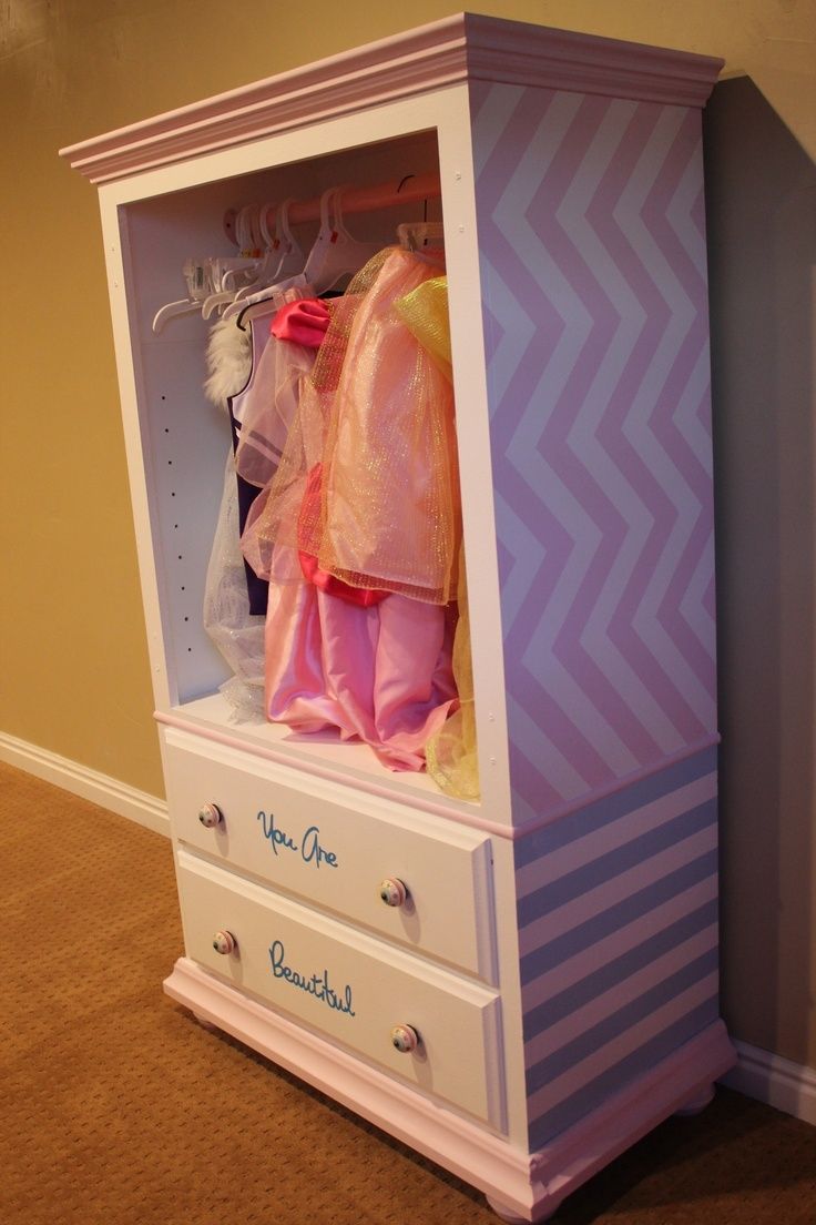 Dont Throw Out Those Old Wooden Dressers Make A Kids Dress Up In Kids Dress Up Wardrobe Closet (View 10 of 25)