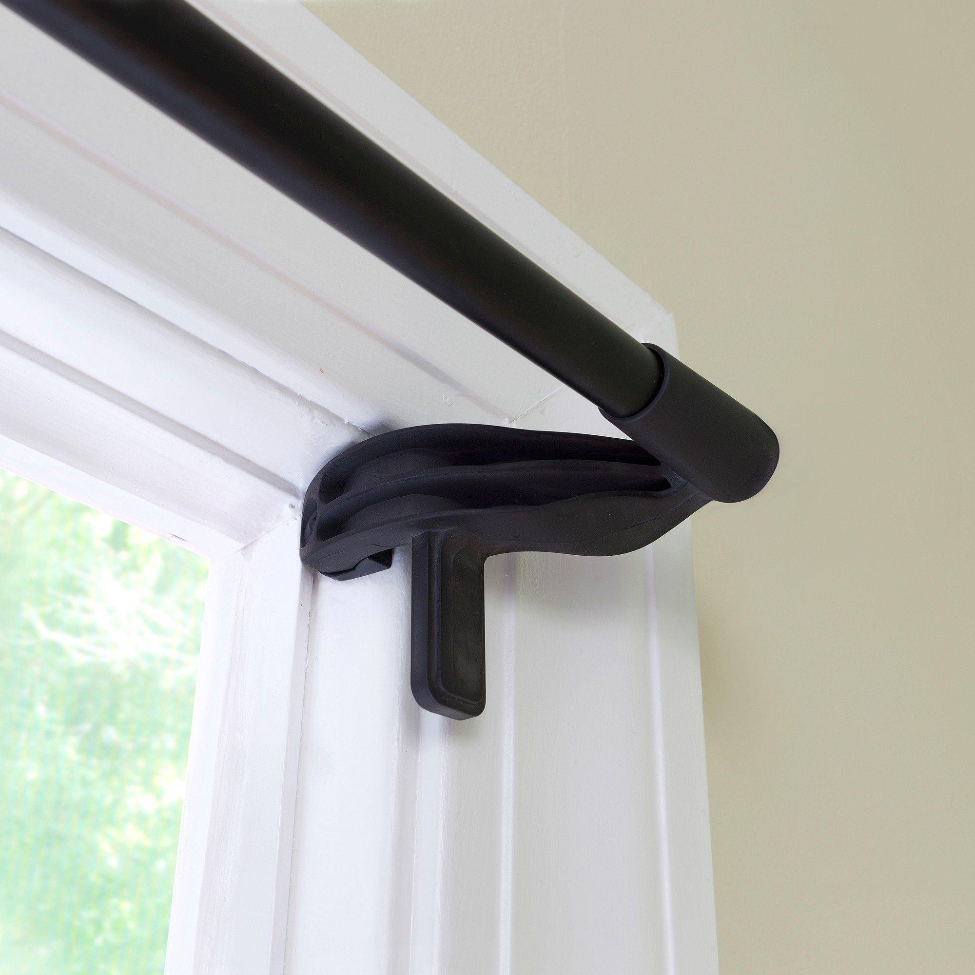 Double Tension Curtain Rod In Spring Loaded Curtain Poles (View 25 of 25)