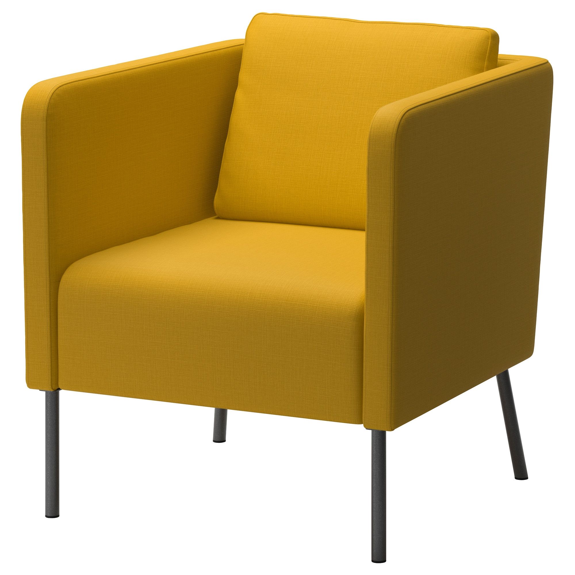 Eker Armchair Skiftebo Yellow Ikea Regarding Yellow Sofa Chairs (View 5 of 15)