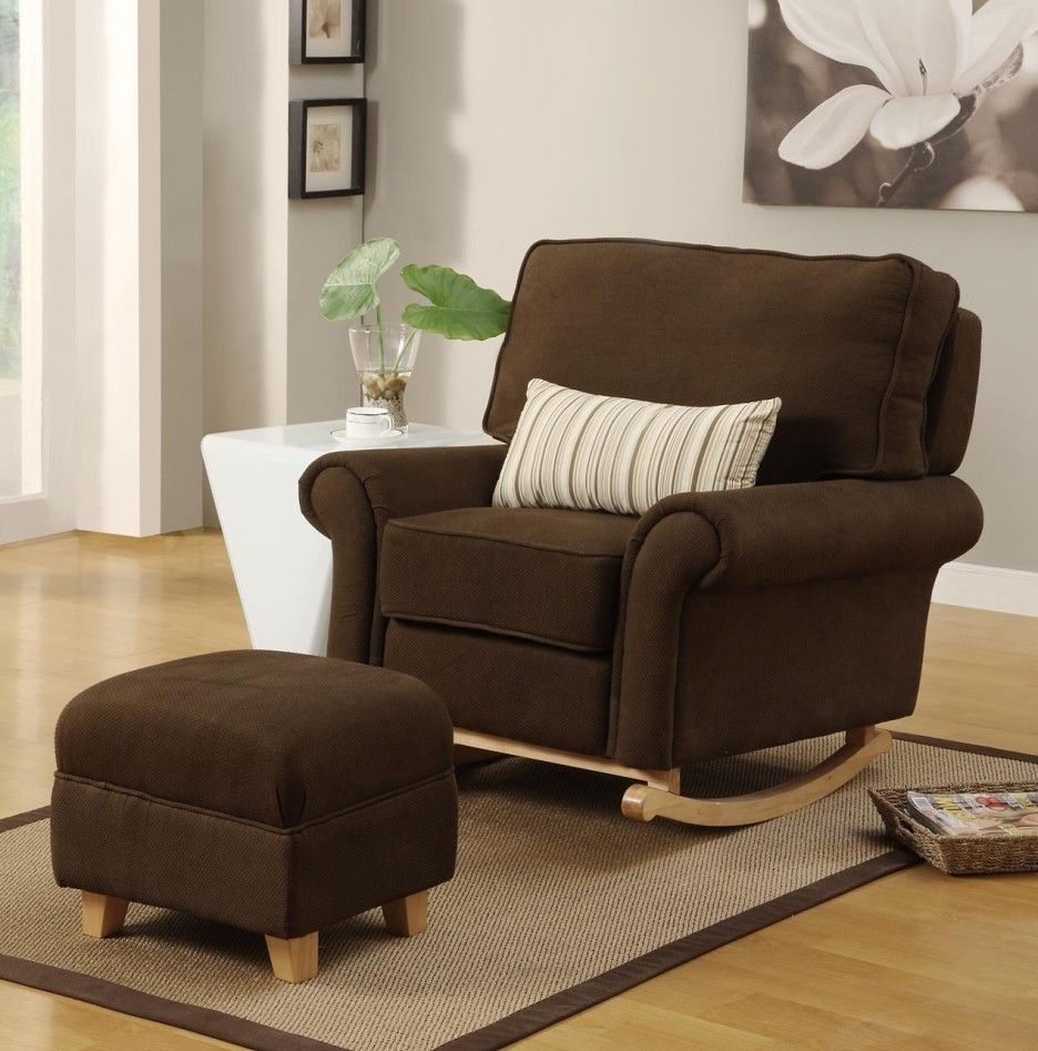 Enjoy Rocking Sofa Chair Nursery Editeestrela Design Intended For Rocking Sofa Chairs (View 2 of 15)