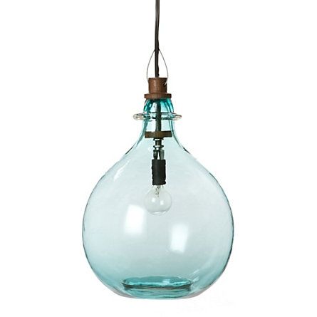 Fantastic Common Glass Jug Pendant Lights Intended For Glass Jug Pendant Pendant Lighting Pendants And Light Blue (View 10 of 25)