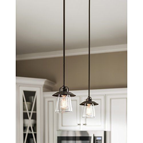 Fantastic Unique Allen Roth Lighting With Allen Roth Mission Bronze Edison Mini Pendant Light With Clear (View 3 of 25)