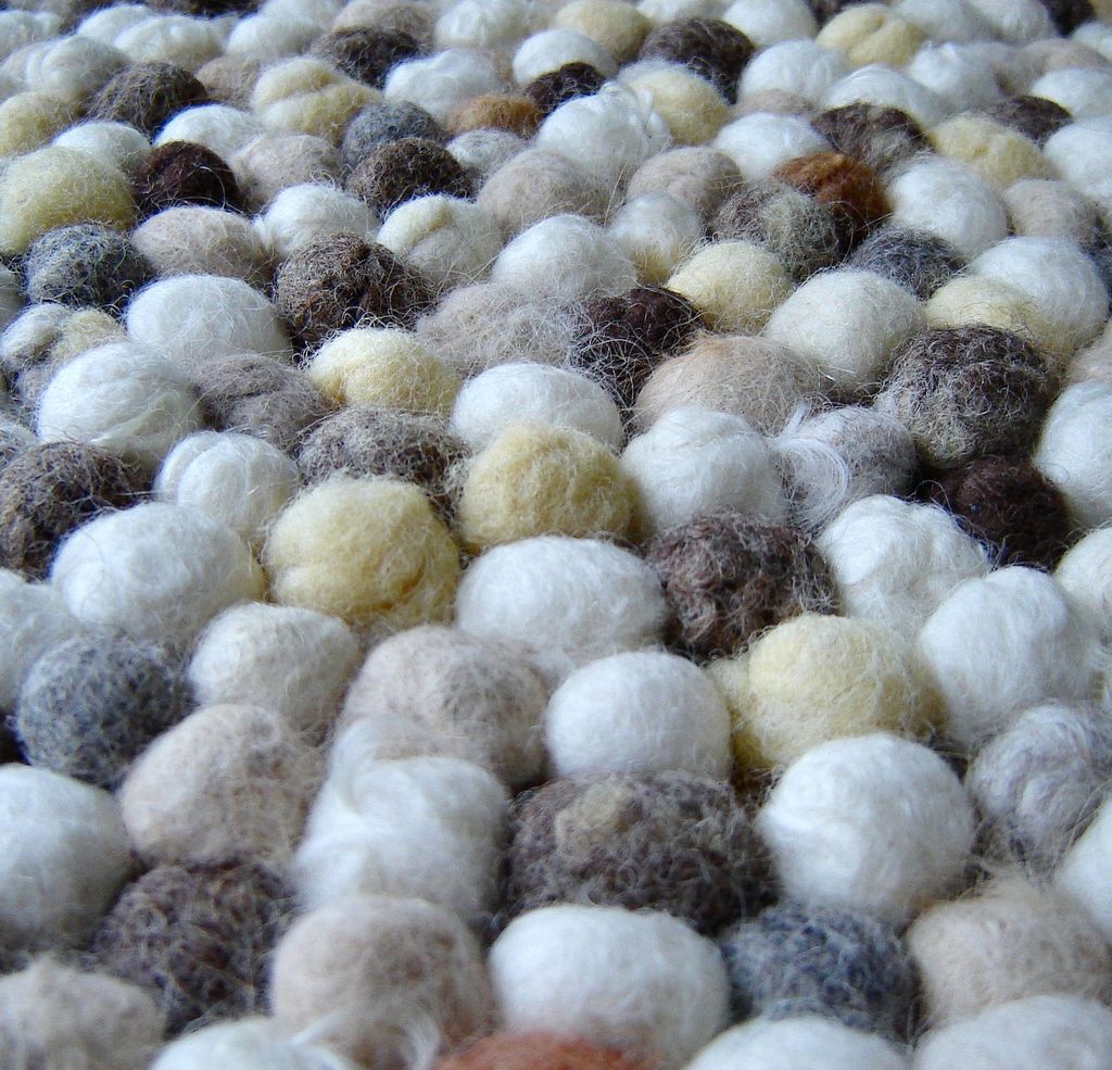 Felt Ball Rug 3 Steps With Pictures Regarding Bobble Rugs (View 14 of 15)