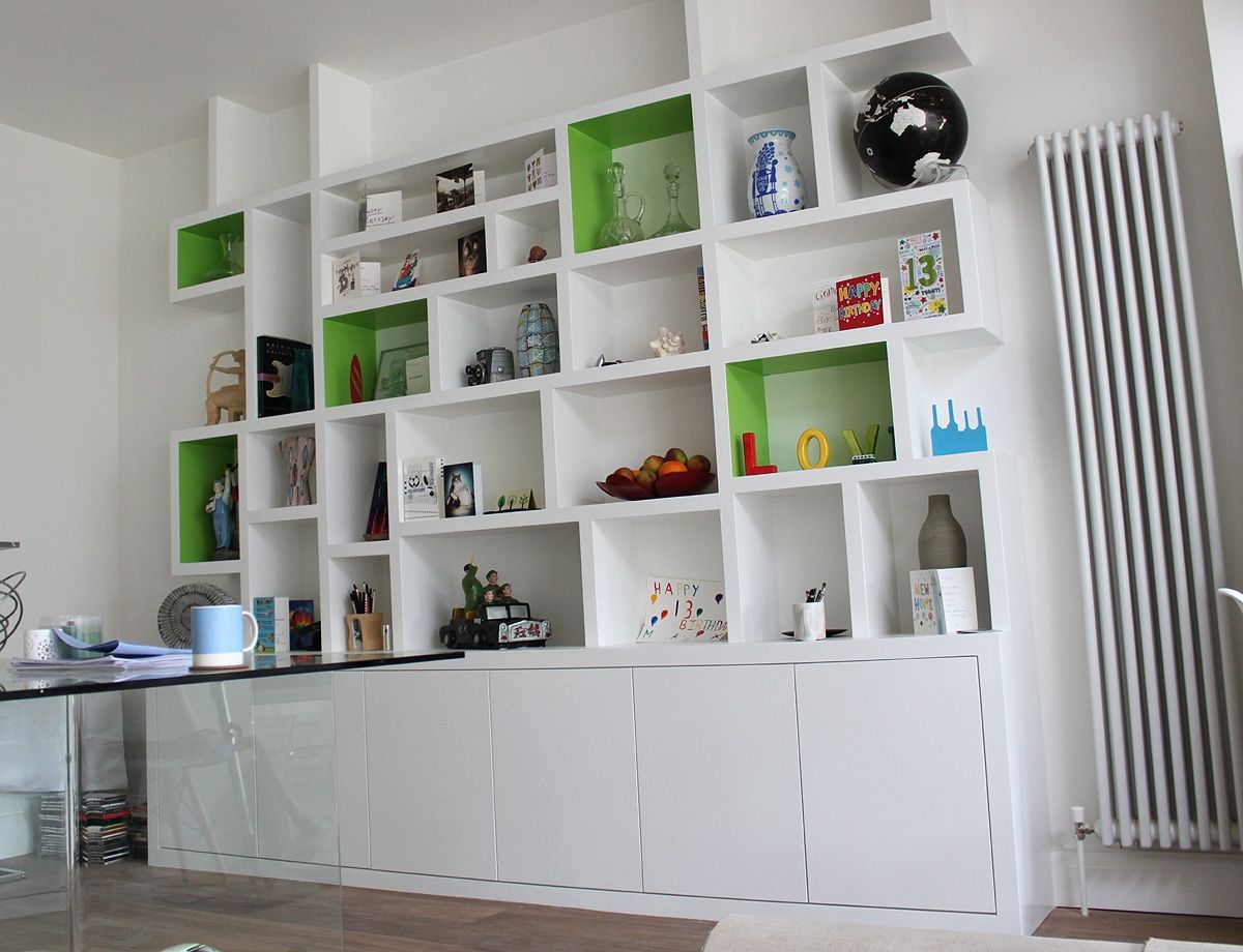 Fitted Wardrobes Bookcases Shelving Floating Shelves London Throughout Bookcases With Cupboards (View 6 of 15)