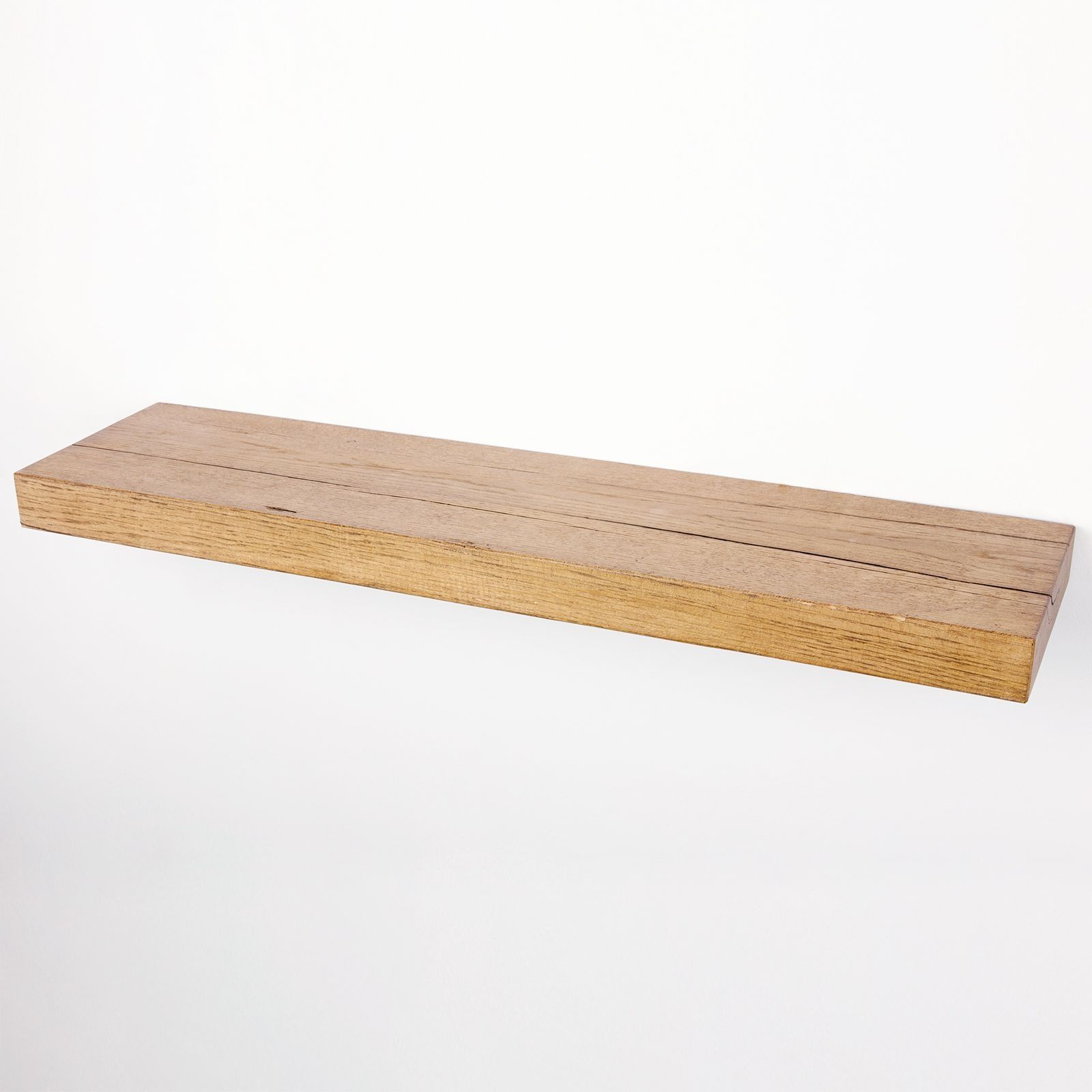 Floating Shelf 8×2 Solid Oak Funky Chunky Furniture Within 40cm Floating Shelf (View 2 of 15)