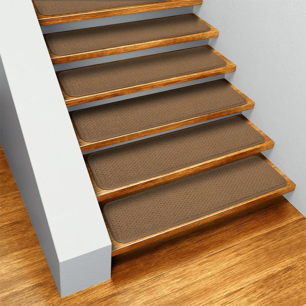 Flooring Pretty Stair Treads Carpet For Stair Decoration Idea In Stair Tread Carpet Covers (View 5 of 15)
