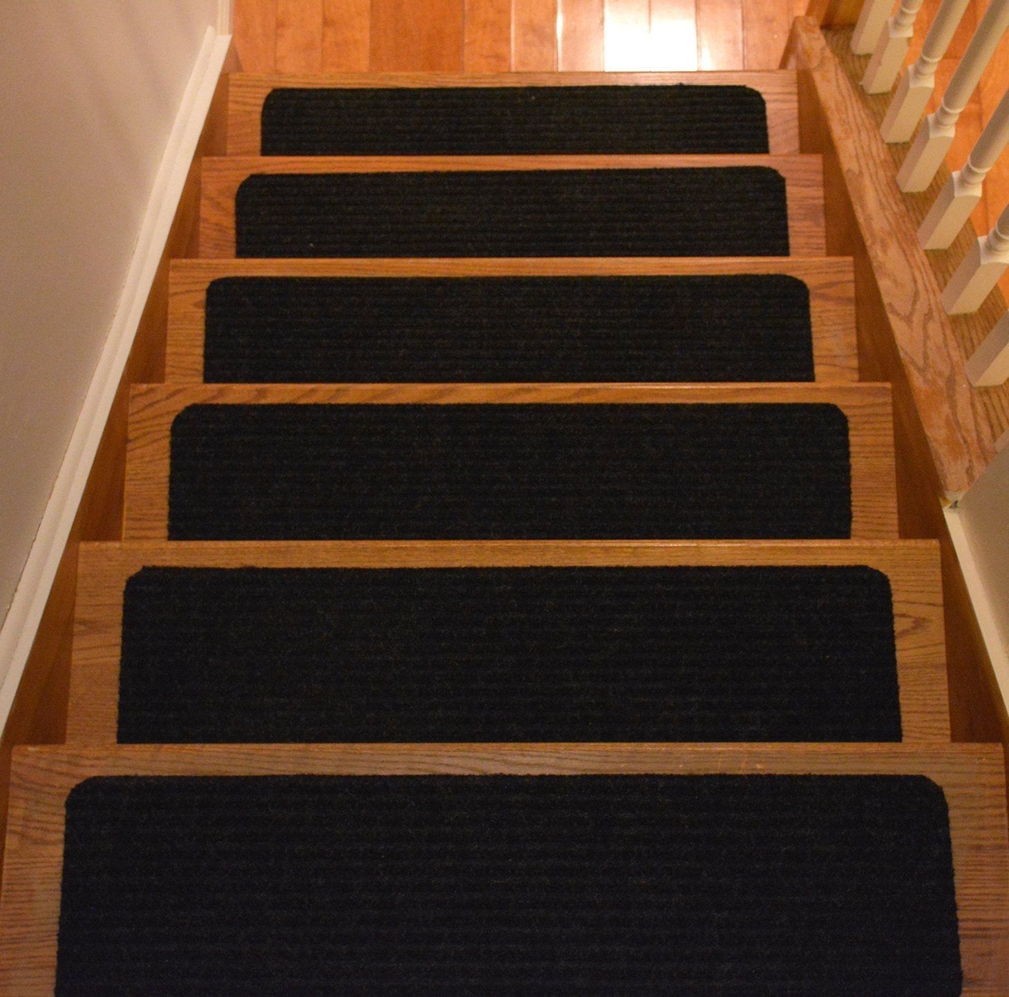 Flooring Pretty Stair Treads Carpet For Stair Decoration Idea Inside Carpet Stair Treads Set Of  (View 15 of 15)