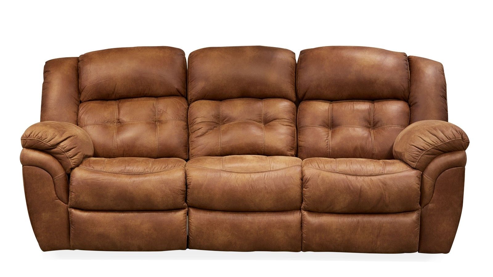 Frontier Almond Reclining Sofa Gallery Furniture In Recliner Sofa Chairs (View 11 of 15)