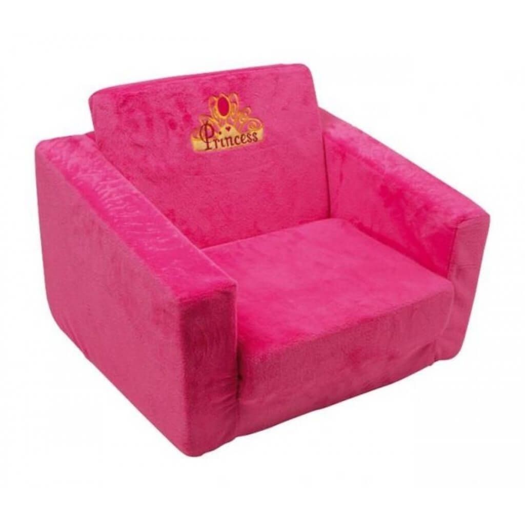 Furniture Excellent Pink Princess Kids Sofa Bed And Chic Sofa Bed Pertaining To Childrens Sofa Bed Chairs (View 9 of 15)