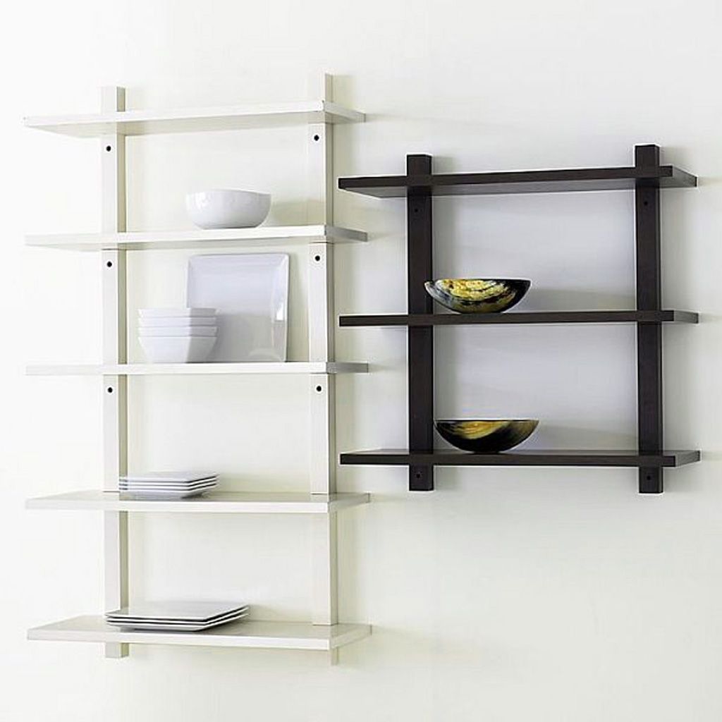 15+ Living Room Glass Shelves | Shelf Ideas