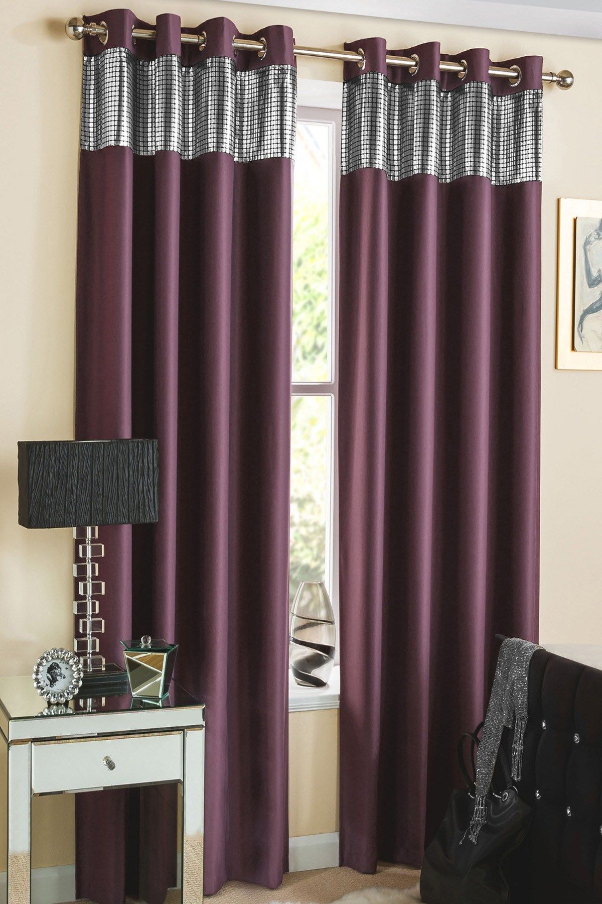 Gold And Purple Curtains Within Purple And Gold Curtains (View 4 of 25)