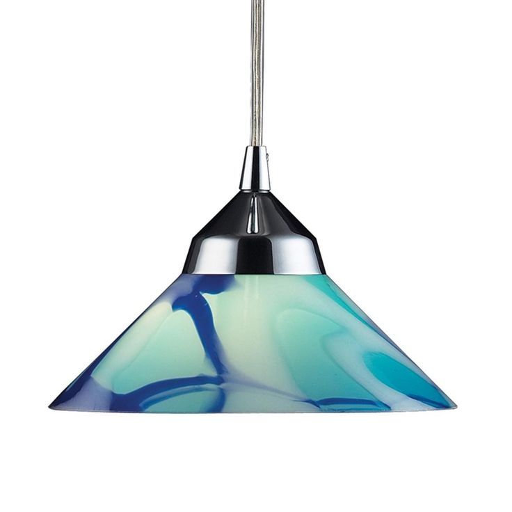 Great Brand New Blue Pendant Light Shades Within 36 Best Glass Lighting Pendants Sophisication On A String (Photo 14 of 25)