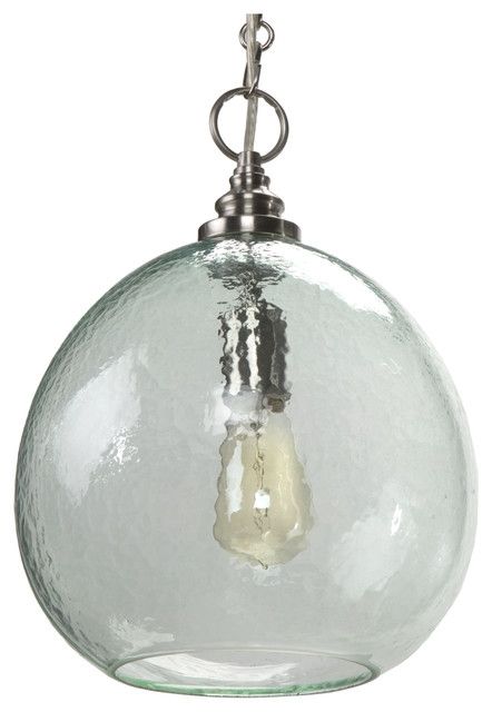 Great Elite Recycled Glass Pendant Lights Pertaining To Madeira Coastal Beach Recycled Glass Float Pendant Beach Style (View 5 of 25)