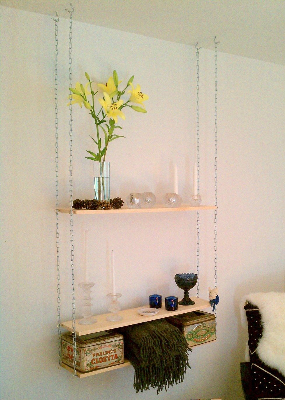Hang Em Up Ikea Hackers Ikea Hackers Inside Hanging Glass Shelves From Ceiling (View 7 of 15)