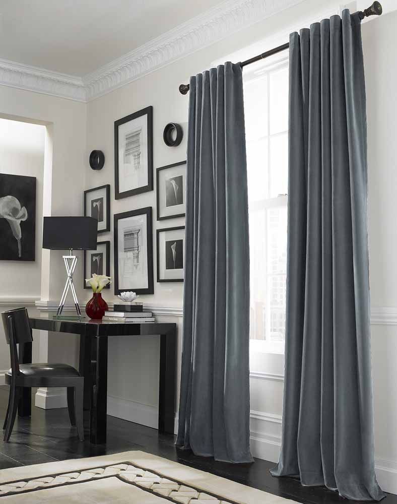 Home Accessories Window Treatment With Long Curtains Give Elegant Intended For Long Bedroom Curtains (View 12 of 25)