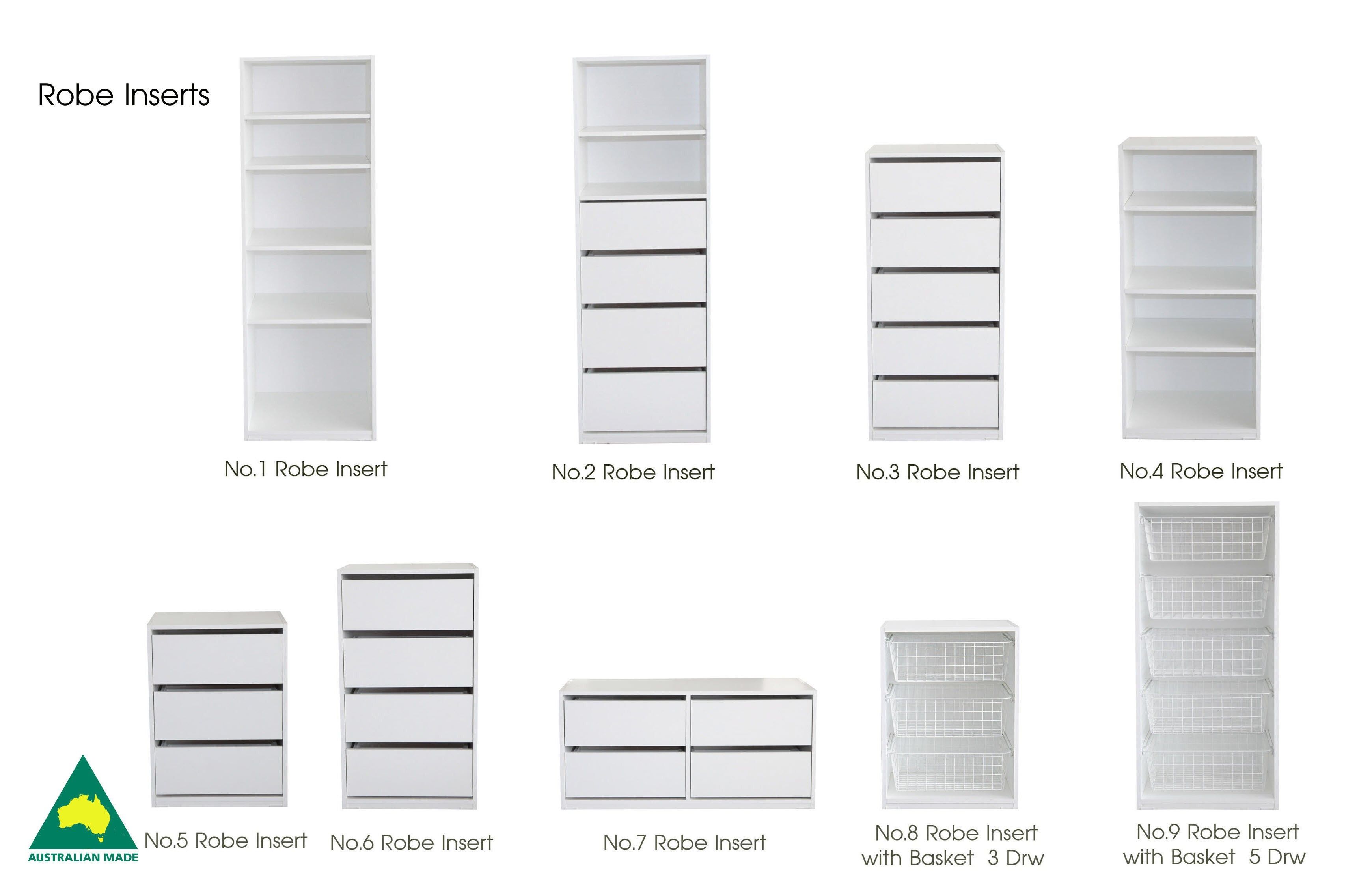 Home Pine Furniture Melamine Robe Inserts Within Cupboard Inserts For Wardrobes (View 8 of 25)